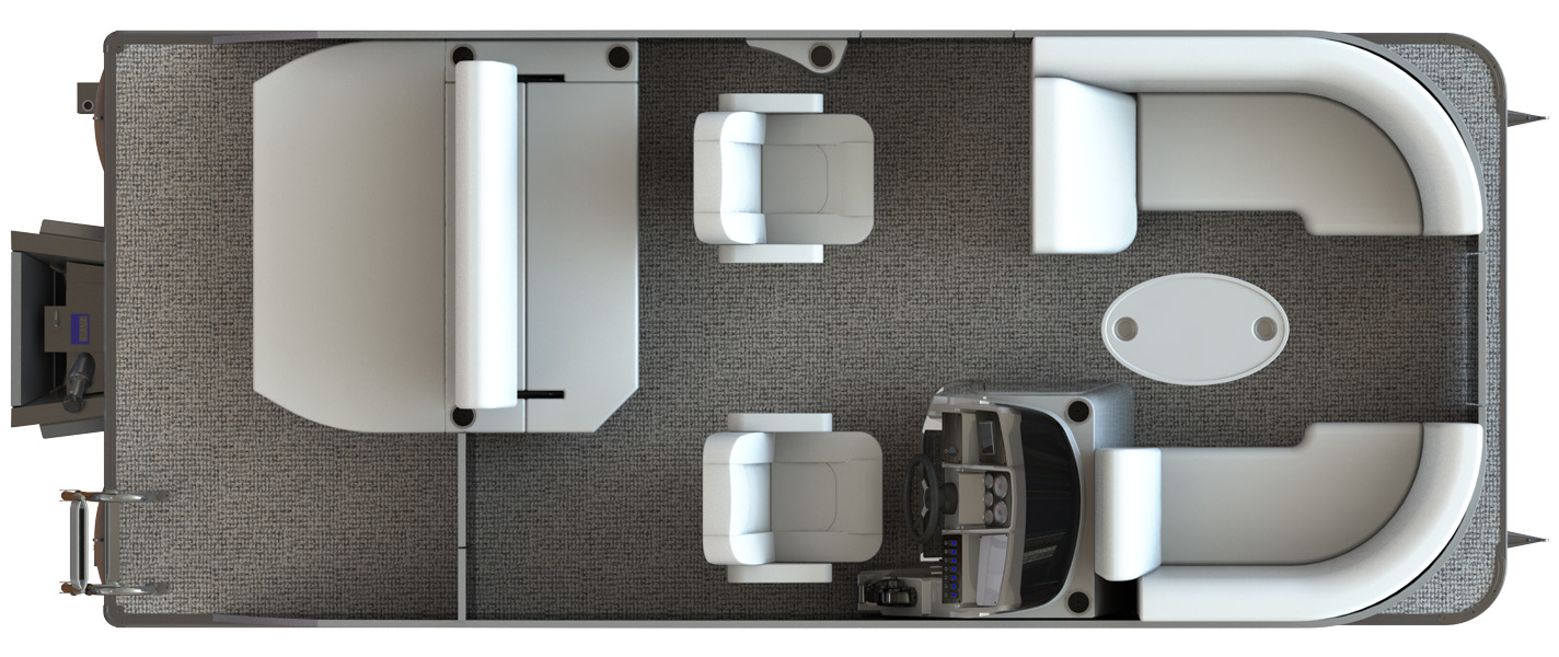 820 CLZ DH - Luxury Performance Pontoon Boat - Sylvan Marine